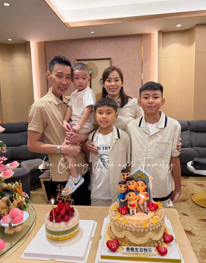 Lee Chong Wei celebrates his 44th birthday, reflecting on his legendary badminton career and expressing gratitude for his family, friends and loyal supporters. (Photo: Lee Chong Wei/Facebook)