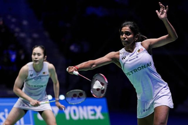 Malaysia's Pearly Tan and Thinaah Muralitharan advance to the 2026 French Open women's doubles final after defeating Japan's Rin Iwanaga and Kie Nakanishi 21-17, 22-20 in the semifinals. (Photo: AFP)