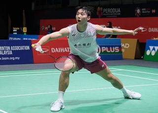 Chinese Taipei’s Su Li Yang wins the men’s singles title at the YONEX Dutch Open 2026 in Den Bosch. (Photo: AFP)