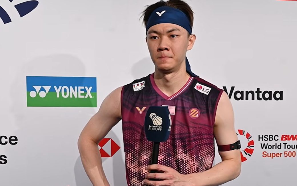 Lee Zii Jia reached the second round of the Arctic Open 2026 after defeating China’s Dong Tian Yao, while Aaron Tai and Yap Roy King also advanced in men’s doubles. (Photo: Badminton Europe)